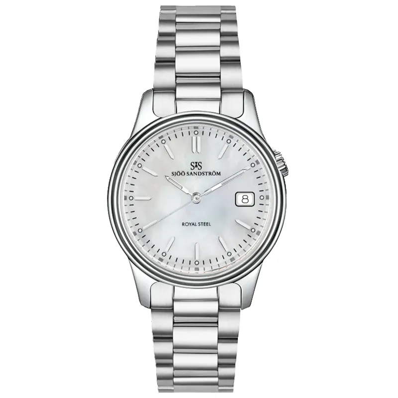 Sjöö Sandström Royal Steel Classic 32mm, handla denna klocka online eller i butik hos klockmaster