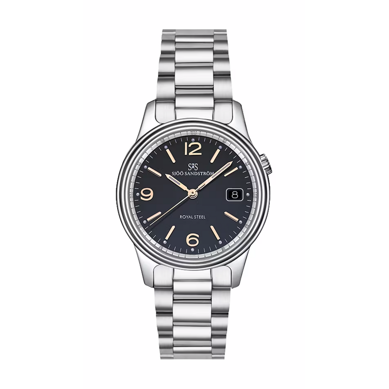 Sjöö Sandström RSC 32mm Black RGI/Steel, handla denna klocka online eller i butik hos klockmaster