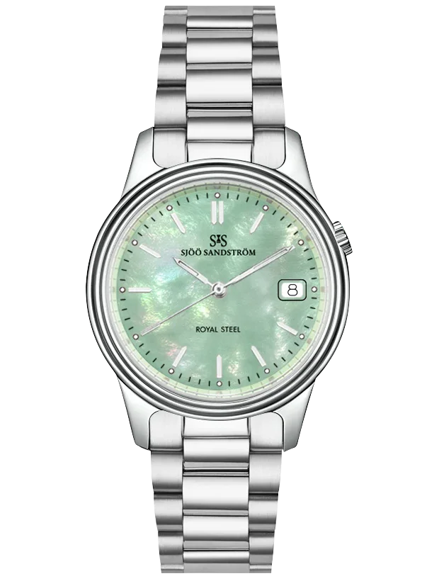 Sjöö Sandström Royal Steel Classic 32mm 008386, handla denna klocka online eller i butik hos klockmaster