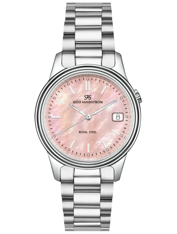 Sjöö Sandström Royal Steel Classic 32mm 008423, handla denna klocka online eller i butik hos klockmaster