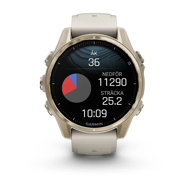 GARMIN fenix 8 43mm AMOLED, klocka som du kan handla till bra pris hos oss på Klockmaster.
