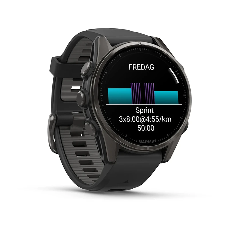 GARMIN fenix 8 43mm AMOLED, klocka som du kan handla till bra pris hos oss på Klockmaster.