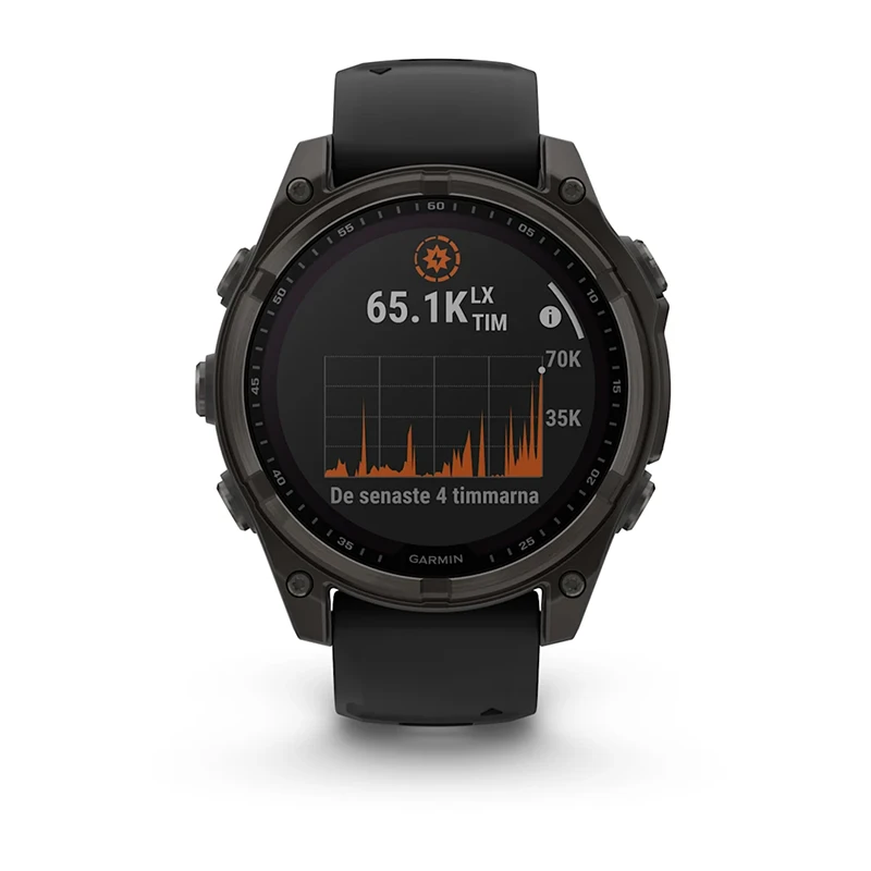 GARMIN fenix 8 47mm Solar Sapphire, klocka som du kan handla till bra pris hos oss på Klockmaster.