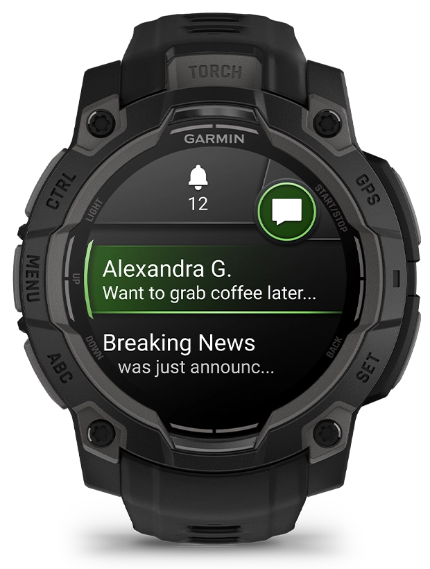 GARMIN Instinct 3 45mm AMOLED 010-02936-00, klocka som du kan handla till bra pris hos oss på Klockmaster.