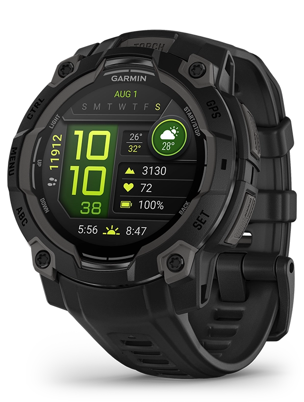 GARMIN Instinct 3 45mm AMOLED 010-02936-00, handla denna klocka online eller i butik hos klockmaster