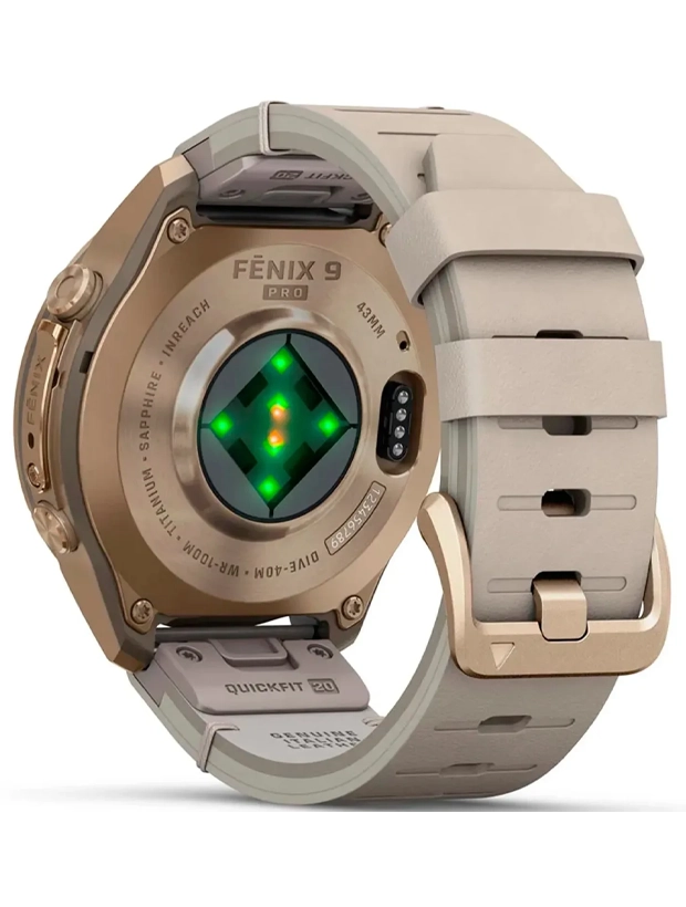 Garmin fenix 9 Pro inReach 43mm AMOLED 010-04335-41, klocka som du kan handla till bra pris hos oss på Klockmaster.