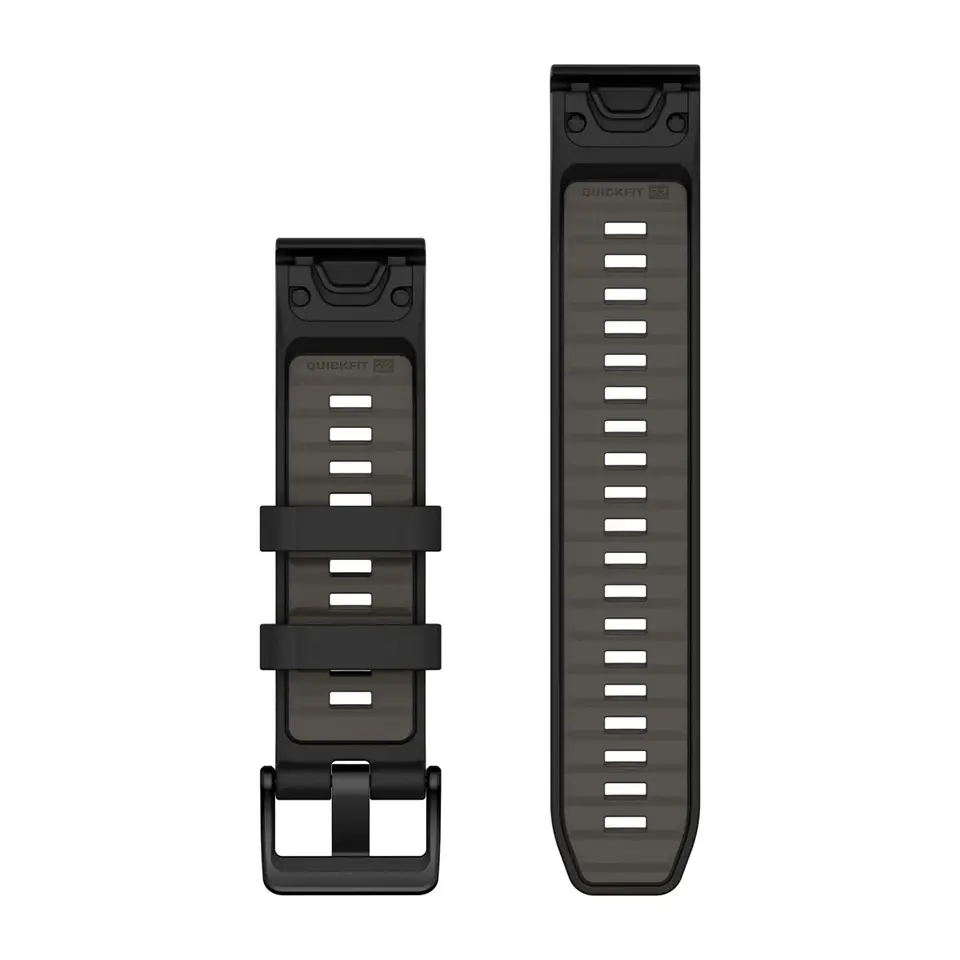 Garmin QuickFit 22mm Klockarmband Svart/Grå, klocka som du kan handla till bra pris hos oss på Klockmaster.