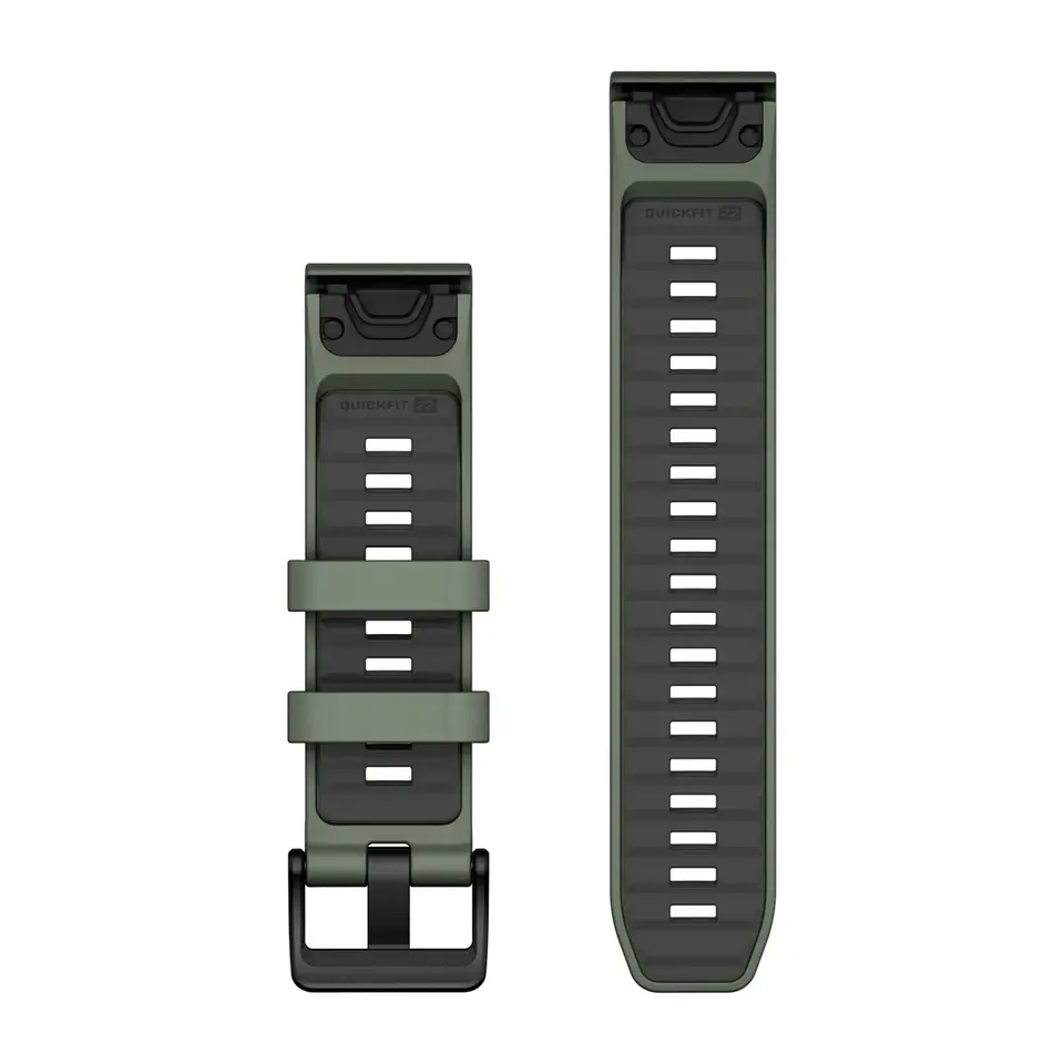 Garmin QuickFit 22mm Klockarmband Grön/Grå, klocka som du kan handla till bra pris hos oss på Klockmaster.