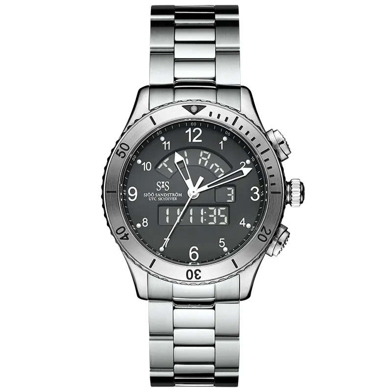 Sjöö Sandström UTC Skydiver 44mm 017388, handla denna klocka online eller i butik hos klockmaster
