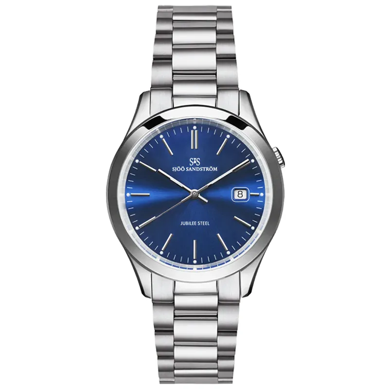 Sjöö Sandström Jubilee Steel 40mm 019092, handla denna klocka online eller i butik hos klockmaster