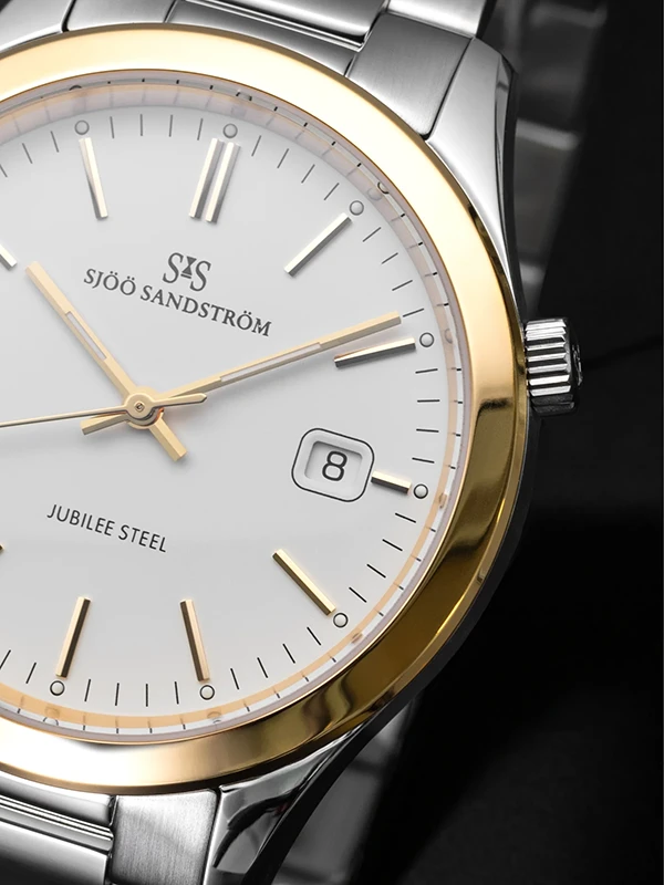Sjöö Sandström Jubilee Steel 40mm 019276, klocka som du kan handla till bra pris hos oss på Klockmaster.