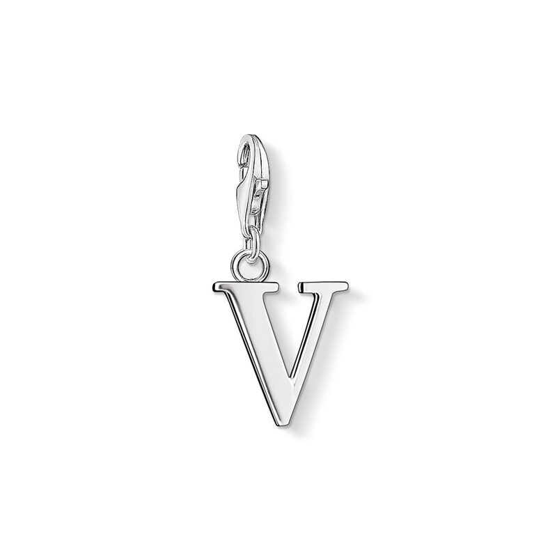 Thomas Sabo Charm pendant letter V 0196-001-12, handla denna klocka online eller i butik hos klockmaster
