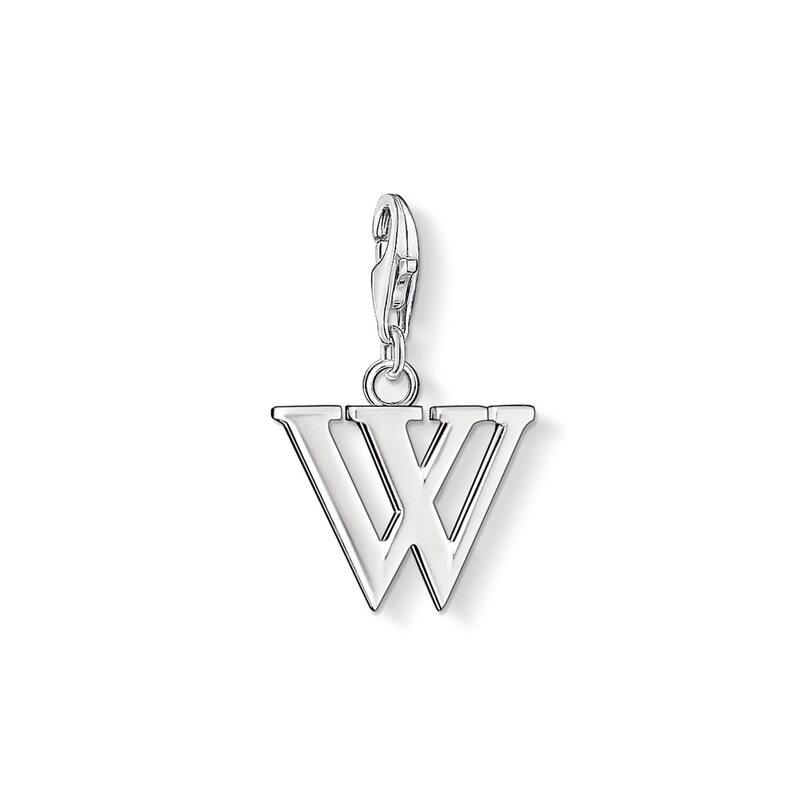 Thomas Sabo Charm pendant letter W 0197-001-12, handla denna klocka online eller i butik hos klockmaster