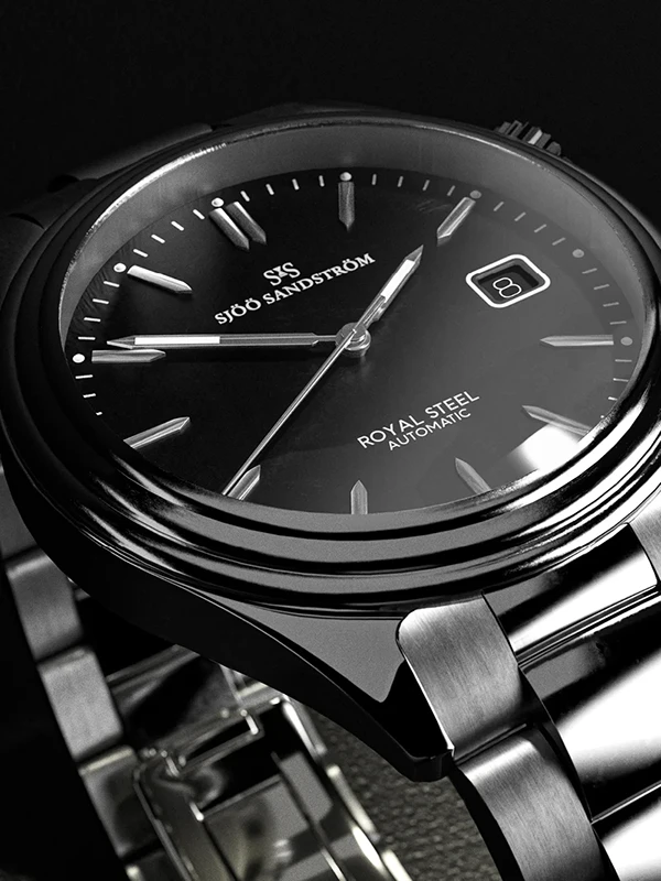 Sjöö Sandström Royal Steel Classic 36mm 020173, klocka som du kan handla till bra pris hos oss på Klockmaster.
