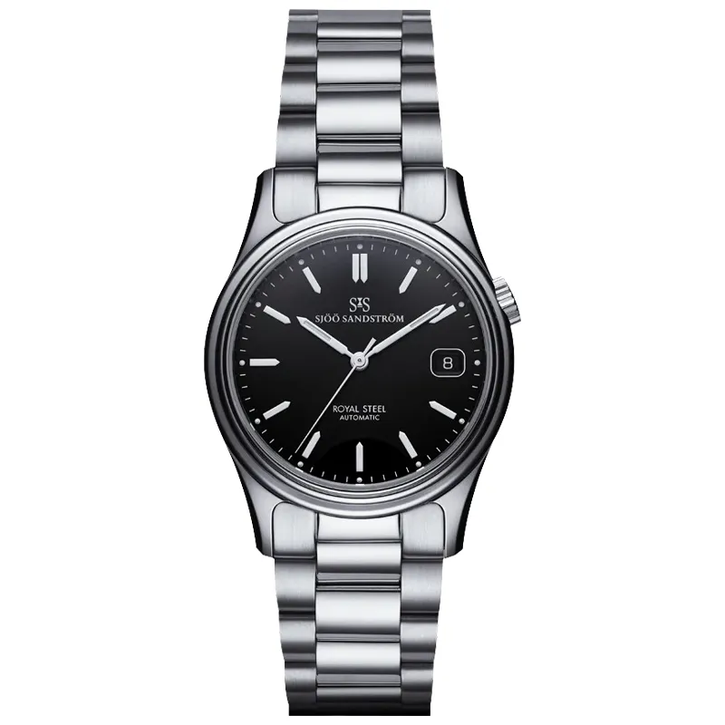 Sjöö Sandström Royal Steel Classic 36mm 020173, handla denna klocka online eller i butik hos klockmaster