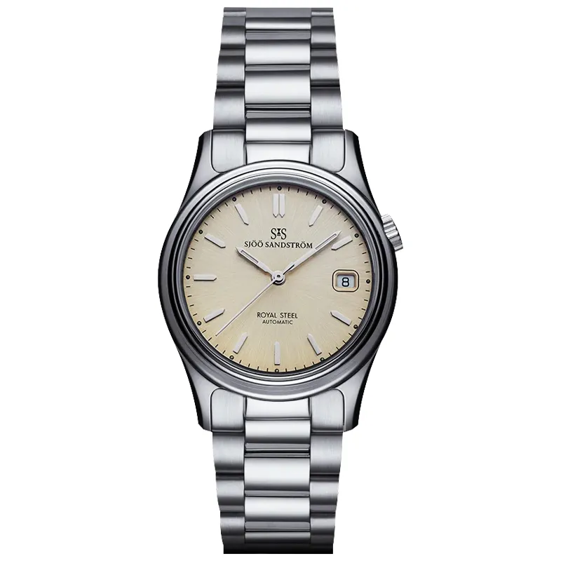 Sjöö Sandström Royal Steel Classic 36mm, handla denna klocka online eller i butik hos klockmaster