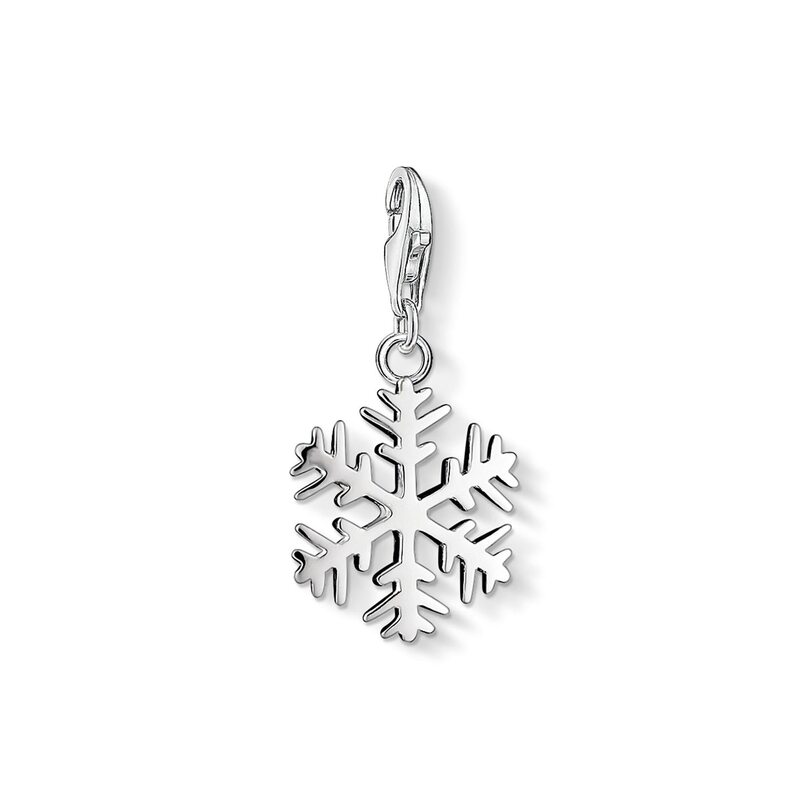 Thomas Sabo Charm Pendant Snowflake - Silver 0281-001-12, handla denna klocka online eller i butik hos klockmaster