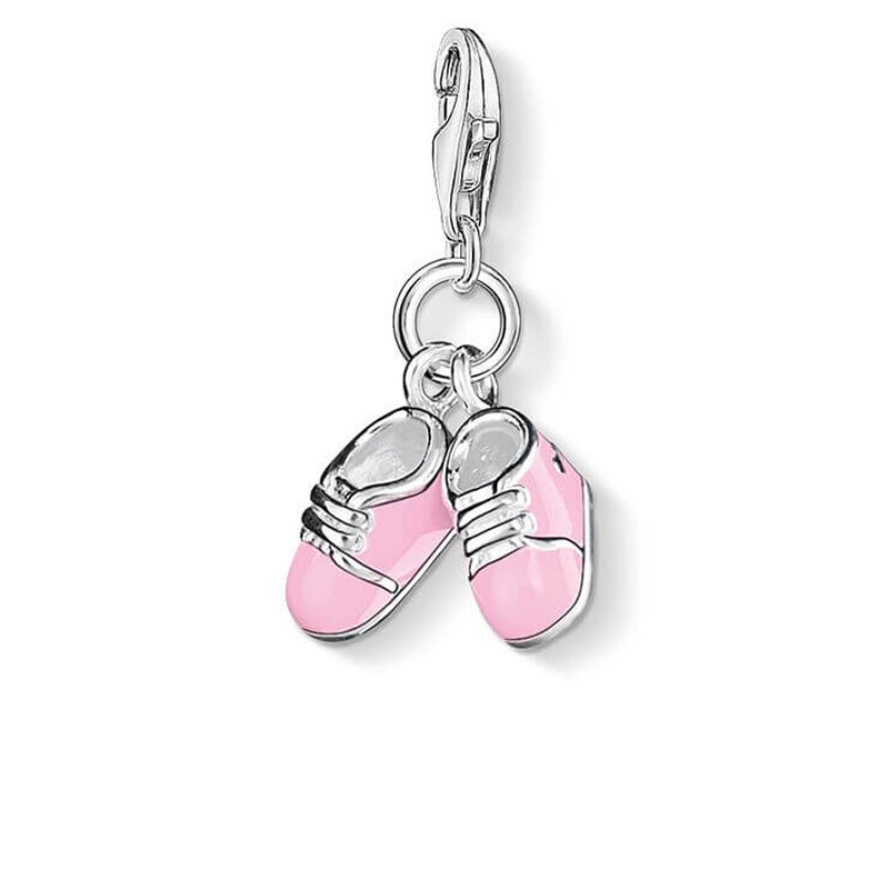 Thomas Sabo Charm Pendant Pink Baby Shoes 0820-007-9, handla denna klocka online eller i butik hos klockmaster