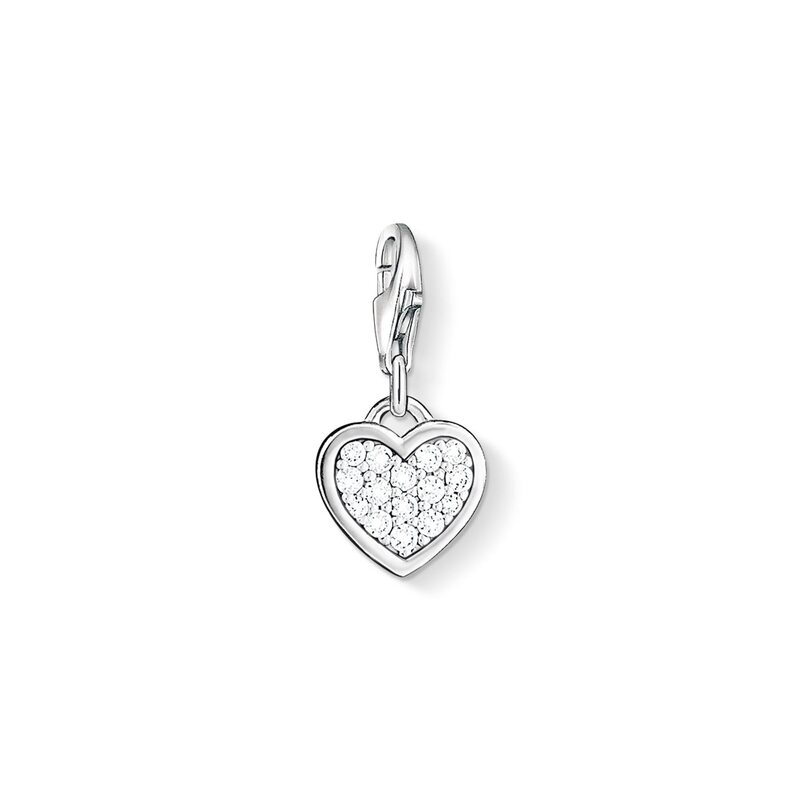 Thomas Sabo Charm Pendant Glitter Heart 0967-051-14, handla denna klocka online eller i butik hos klockmaster