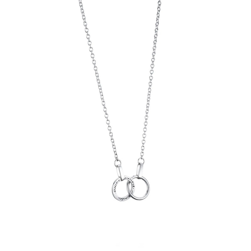 Efva Attling Halsband Twosome - Silver 10-100-00524-4245, handla denna klocka online eller i butik hos klockmaster