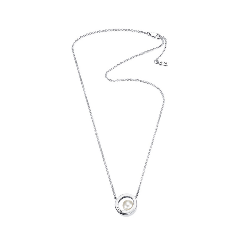 Efva Attling Halsband 60s Pearl – Silver 10-100-01186-4245, handla denna klocka online eller i butik hos klockmaster