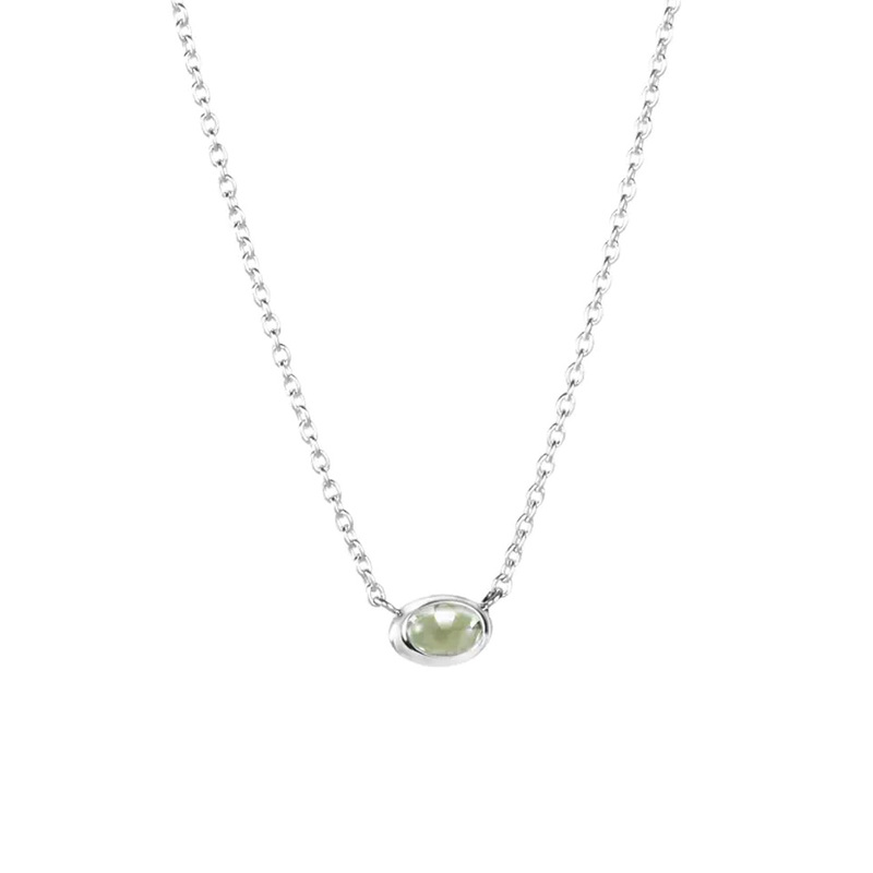 Efva Attling Halsband Love Bead - Silver/Grön 10-100-01569-4245, handla denna klocka online eller i butik hos klockmaster