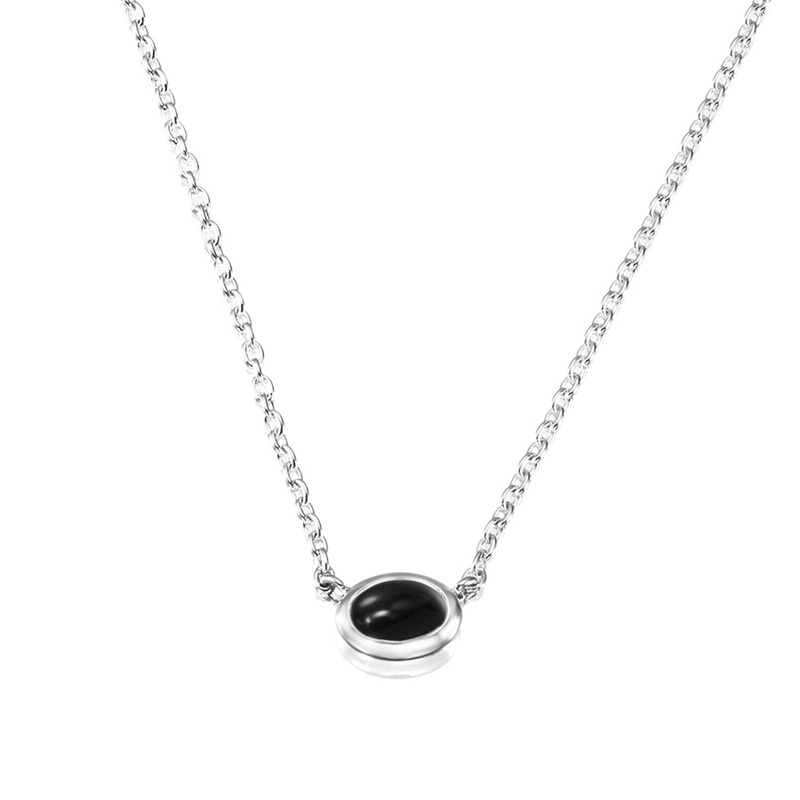 Efva Attling Halsband Love Bead - Silver/Svart 10-100-01570-4245, handla denna klocka online eller i butik hos klockmaster