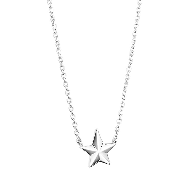 Efva Attling Halsband Catch A Falling Star - Silver 10-100-01943-4045, handla denna klocka online eller i butik hos klockmaster