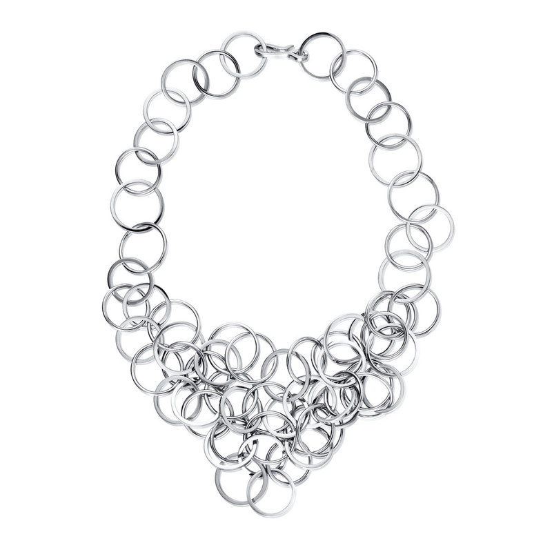 Efva Attling Halsband Messy Ring Collier - Silver 10-100-02362-0045, handla denna klocka online eller i butik hos klockmaster