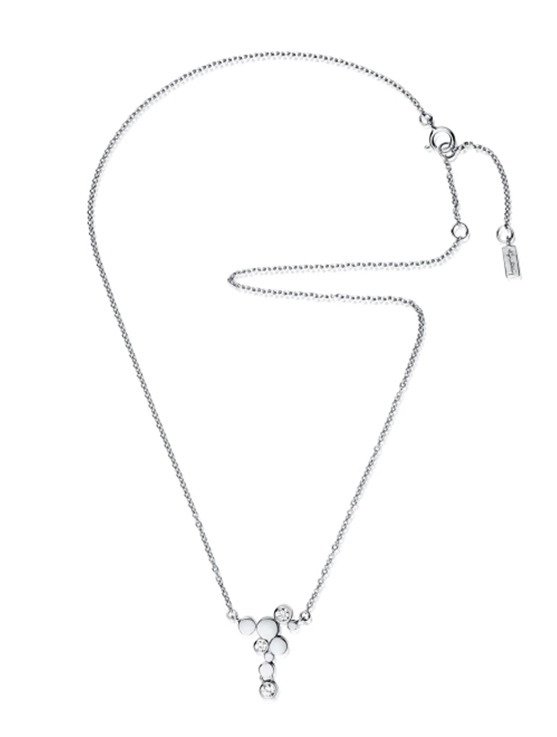Efva Attling Halsband Little Champagne - Silver 10-100-02369-4045, klocka som du kan handla till bra pris hos oss på Klockmaster.