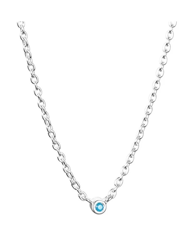 Efva Attling Halsband Micro Blink - Blue Topaz 10-100-02421-4045, handla denna klocka online eller i butik hos klockmaster