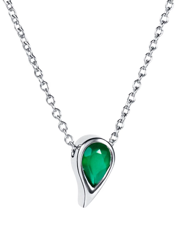 Efva Attling Sparkle Of Life Halsband Grön/Silver 10-100-02449-4045, handla denna klocka online eller i butik hos klockmaster