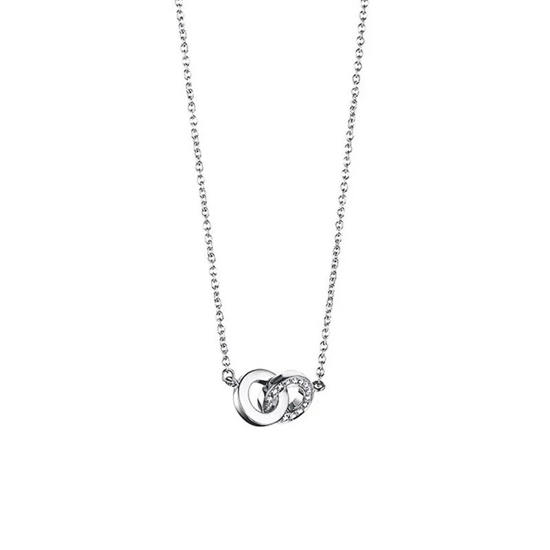 Efva Attling Halsband You och Me - Silver 10-102-01007-4245, handla denna klocka online eller i butik hos klockmaster
