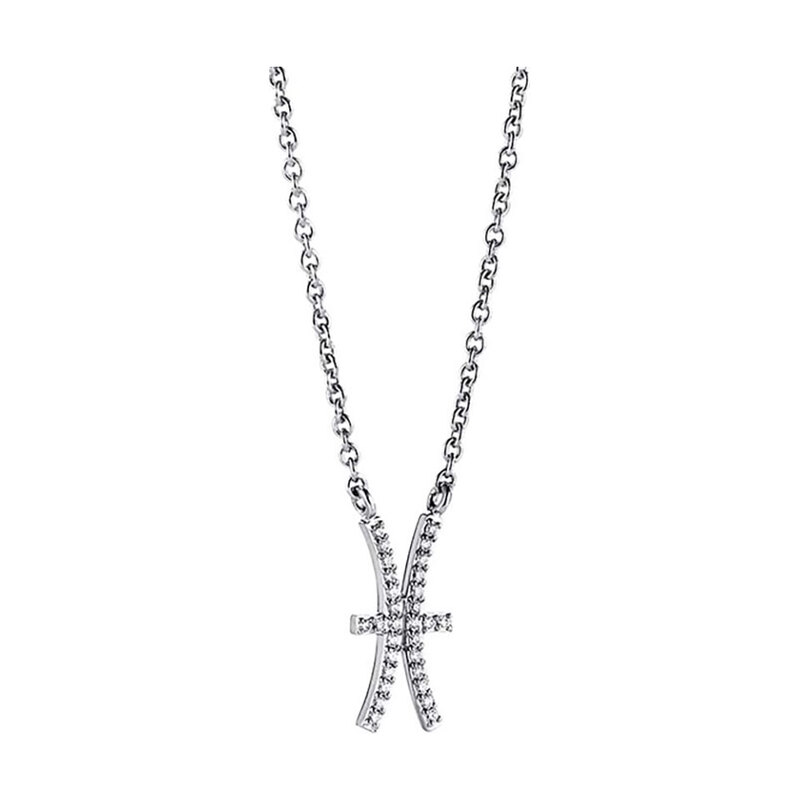 Efva Attling Halsband Double Trouble and Stars - Silver 10-102-02048-4045, handla denna klocka online eller i butik hos klockmaster