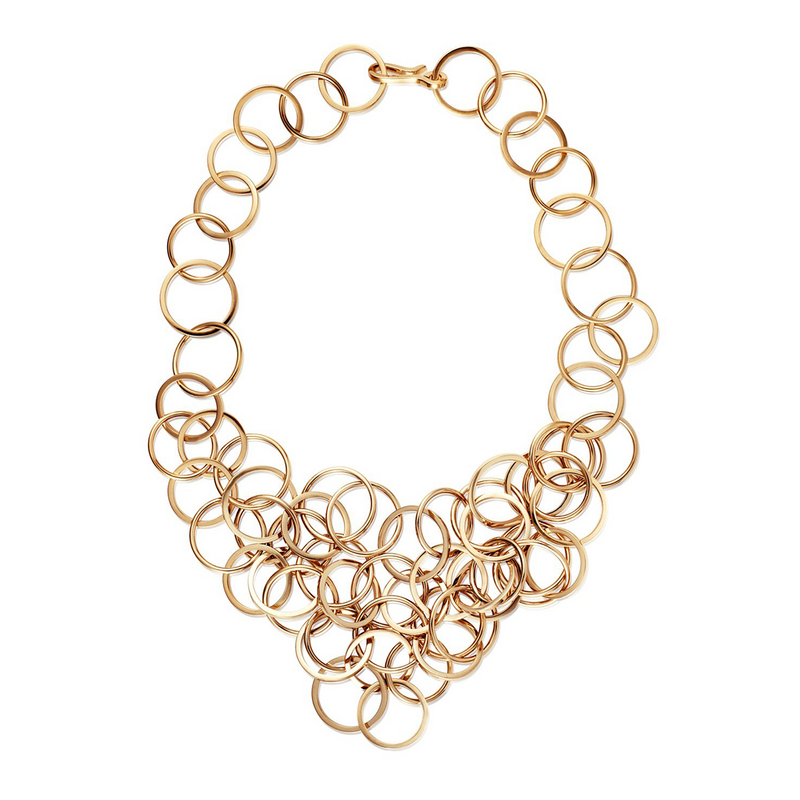 Efva Attling Halsband Messy Rings Collier - Guld 10-108-02362-0045, handla denna klocka online eller i butik hos klockmaster