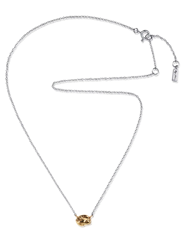 Efva Attling Nugget Halsband Guld/Silver 10-109-02433-4045, klocka som du kan handla till bra pris hos oss på Klockmaster.