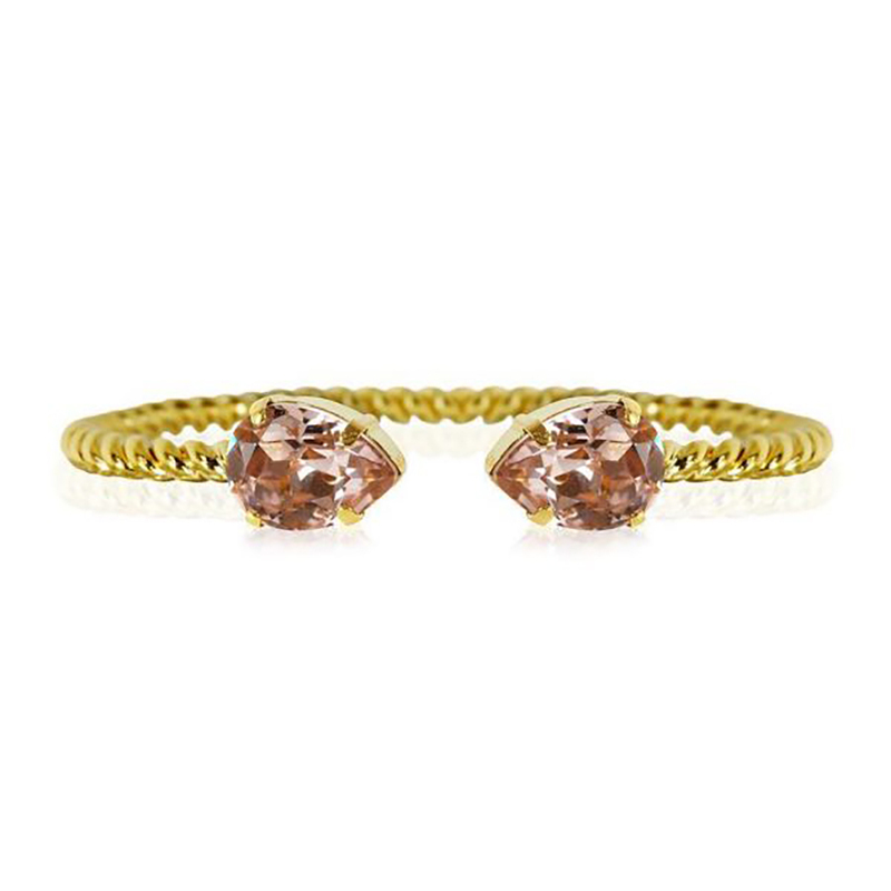 Caroline Svedbom Mini Drop Armband Guld och rosa  100006100601, handla denna klocka online eller i butik hos klockmaster