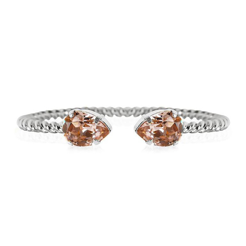 Caroline Svedbom Mini Drop Armband Silver och rosa  100007100601, handla denna klocka online eller i butik hos klockmaster