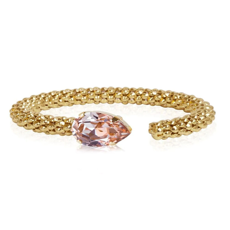 Caroline Svedbom Classic Rope Armband Guld och rosa  100022100601, handla denna klocka online eller i butik hos klockmaster