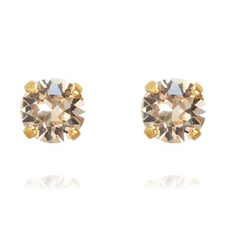 Caroline Svedbom Classic Stud Örhängen Guld och rosa  100023100344, handla denna klocka online eller i butik hos klockmaster