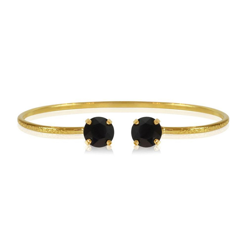 Caroline Svedbom Classic Petite Armband Guld och svart  100080103501, handla denna klocka online eller i butik hos klockmaster