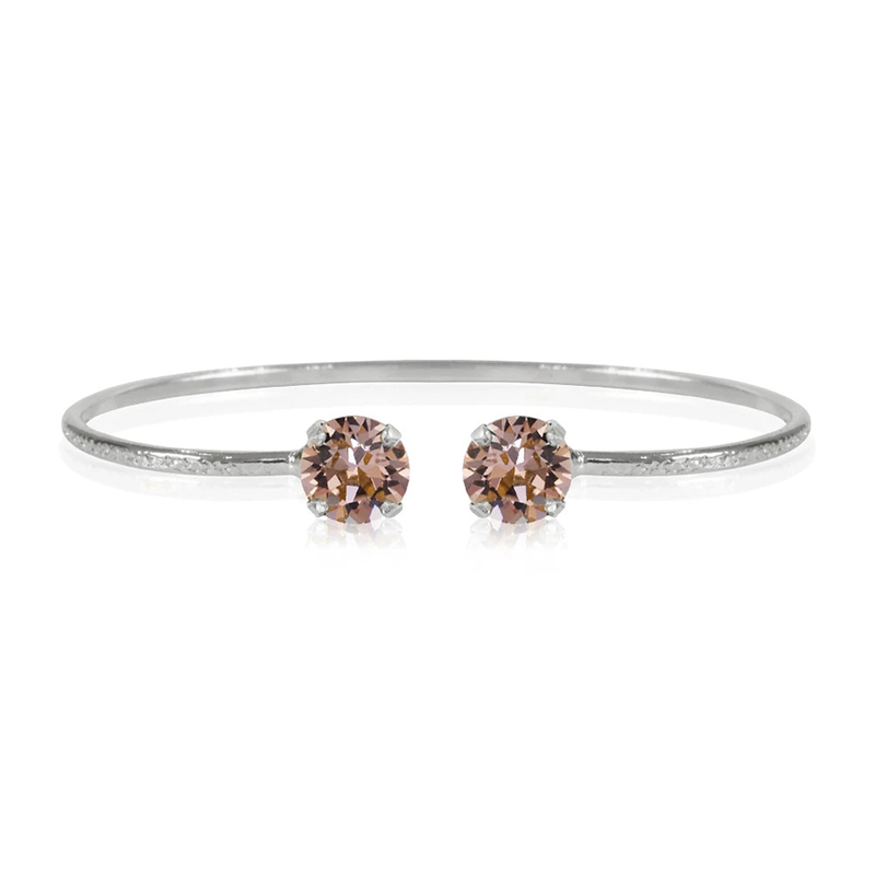 Caroline Svedbom Classic Petite Armband Silver och rosa  100081100601, handla denna klocka online eller i butik hos klockmaster