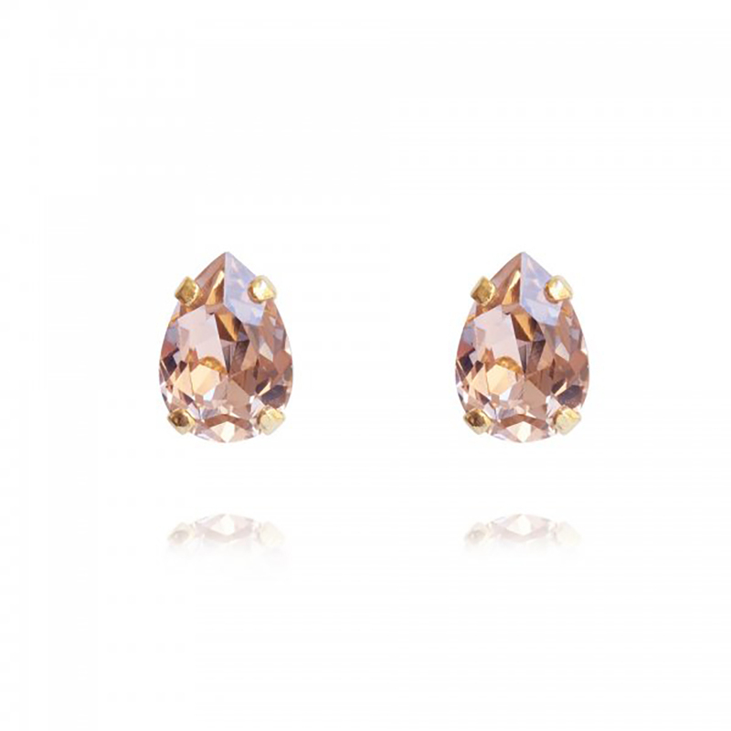 Caroline Svedbom Petite Drop Stud Örhängen Guld och rosa  100100100610, handla denna klocka online eller i butik hos klockmaster