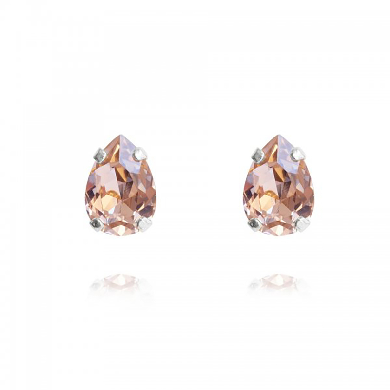 Caroline Svedbom Petite Drop Stud Örhängen Silver och rosa  100101100610, handla denna klocka online eller i butik hos klockmaster
