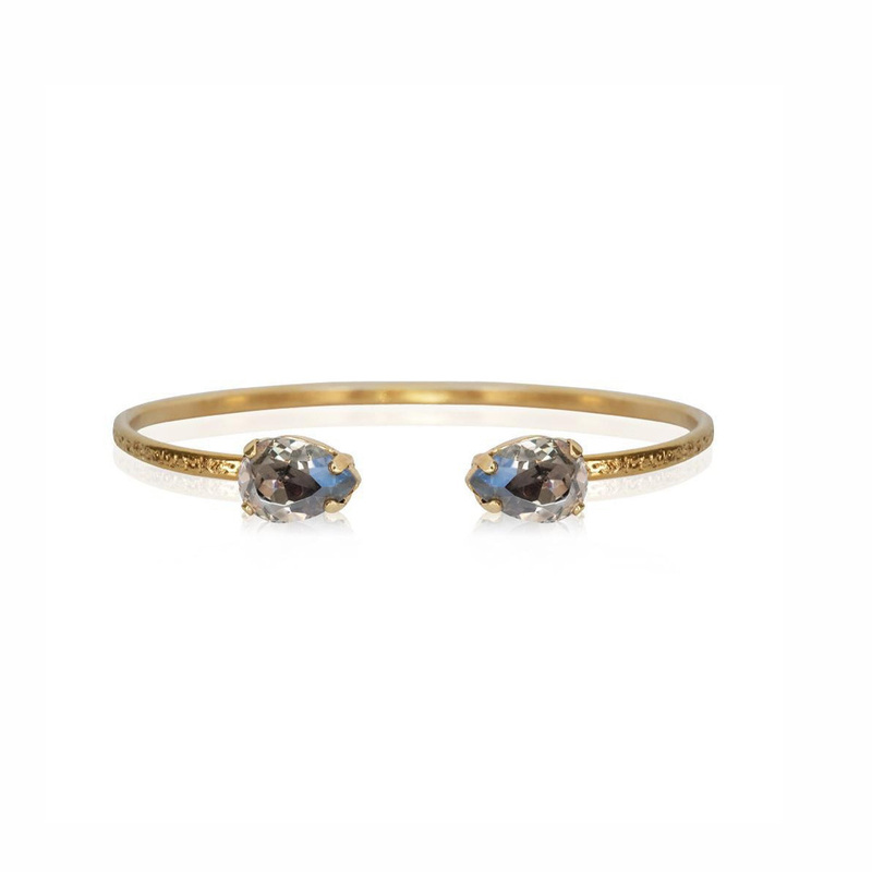 Caroline Svedbom Petite Drop Armband Guld och svart  100118102301, handla denna klocka online eller i butik hos klockmaster