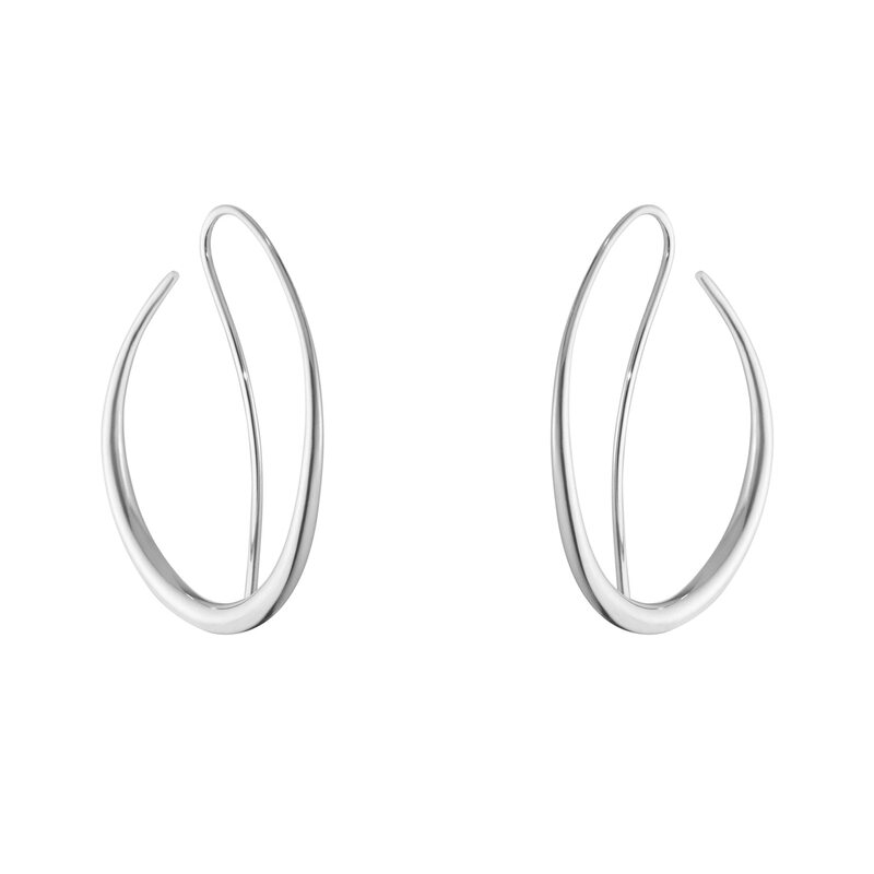 Georg Jensen Offspring Earhoops 10012755, handla denna klocka online eller i butik hos klockmaster