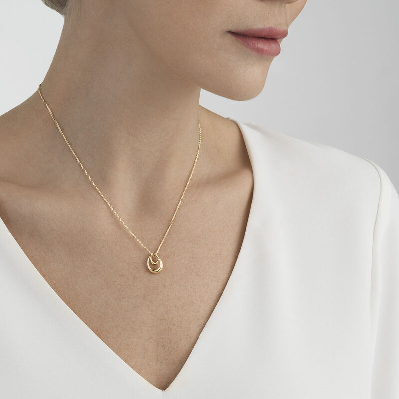 Georg Jensen Offspring Hängsmycke 18K Gult Guld  10015213, handla denna klocka online eller i butik hos klockmaster