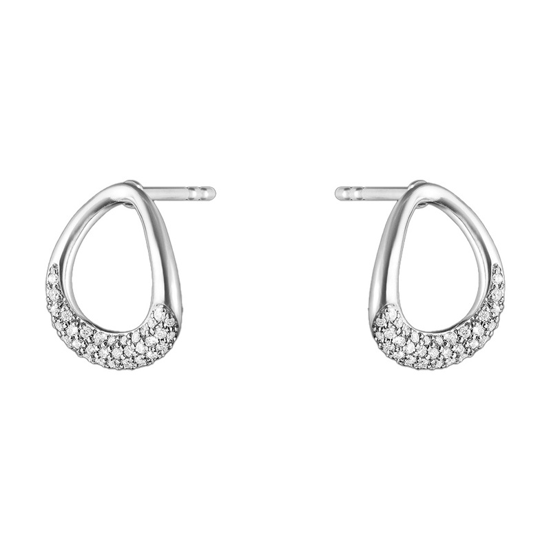 Georg Jensen Offspring Örhängen 0,19 Ct Silver  10015849, handla denna klocka online eller i butik hos klockmaster