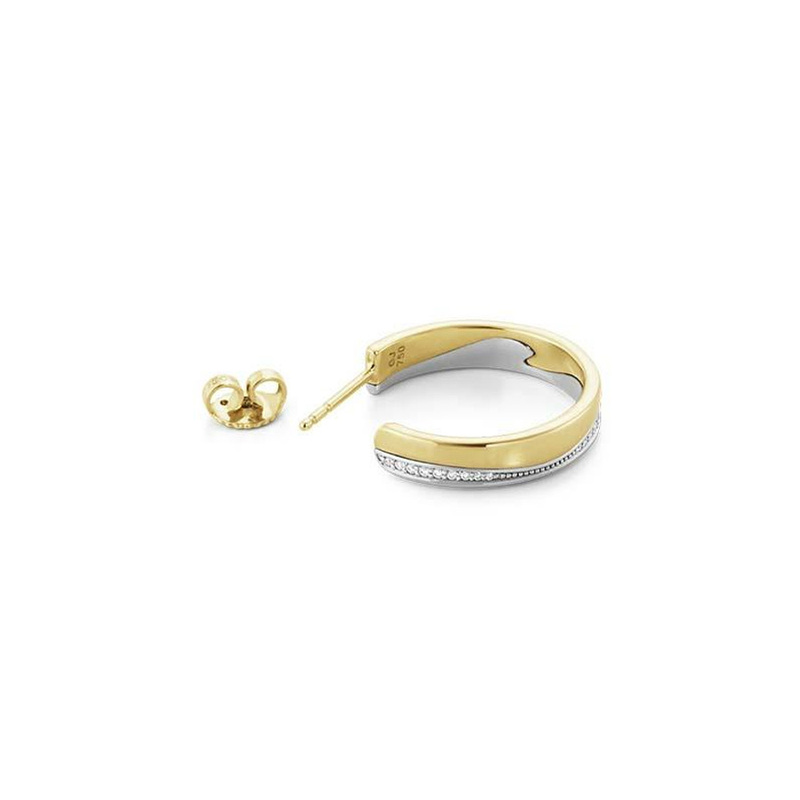 Georg Jensen Fusion Large Earhoop 10016431, handla denna klocka online eller i butik hos klockmaster