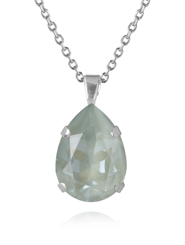 Caroline Svedbom Mini Drop Halsband - Silver / Agave Ignite 100276139401, handla denna klocka online eller i butik hos klockmaster